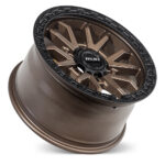 Prado 250 (17X9) RAID MATT BLACK BRONZE 4x ALLOY WHEELS (6/139) +35 - Image 3