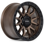 Prado 250 (17X9) RAID MATT BLACK BRONZE 4x ALLOY WHEELS (6/139) +35 - Image 2