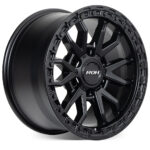 Prado 250 (17X9) RAID MATT BLACK GRAPHITE 4x ALLOY WHEELS (6/139) +35 - Image 3