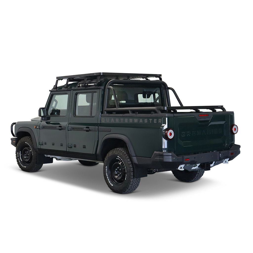 krig003t_05_1.jpg INEOS GRENADIER QUARTERMASTER (2023-CURRENT) ROLLER TONNEAU COVER SLIMLINE II LOAD BED RACK KIT | KRIG005T - Image 1