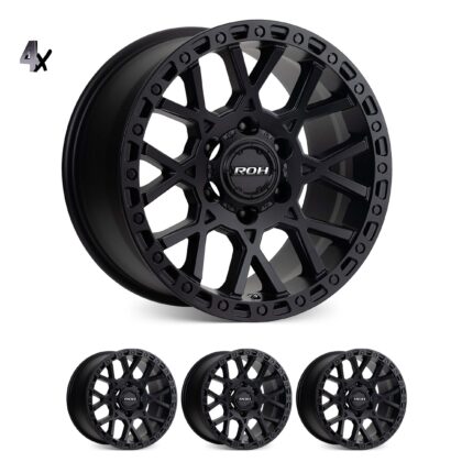 EVEREST (17X9) 4x CRAWLER WHEELS (6/139) +40 OFFSET