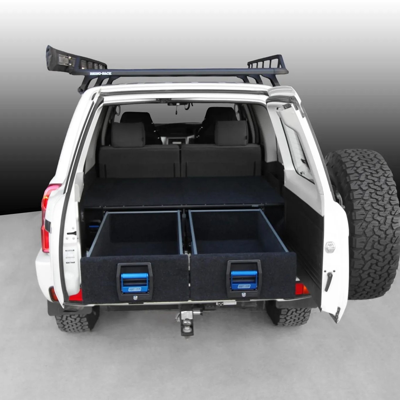 imageye___-_MSA-4X4-GU-PATROL-Y61-DOUBLE-DRAWERS-03.jpeg Y61 4 Door COMPLETE DUAL STORAGE DRAWER KIT - Image 1