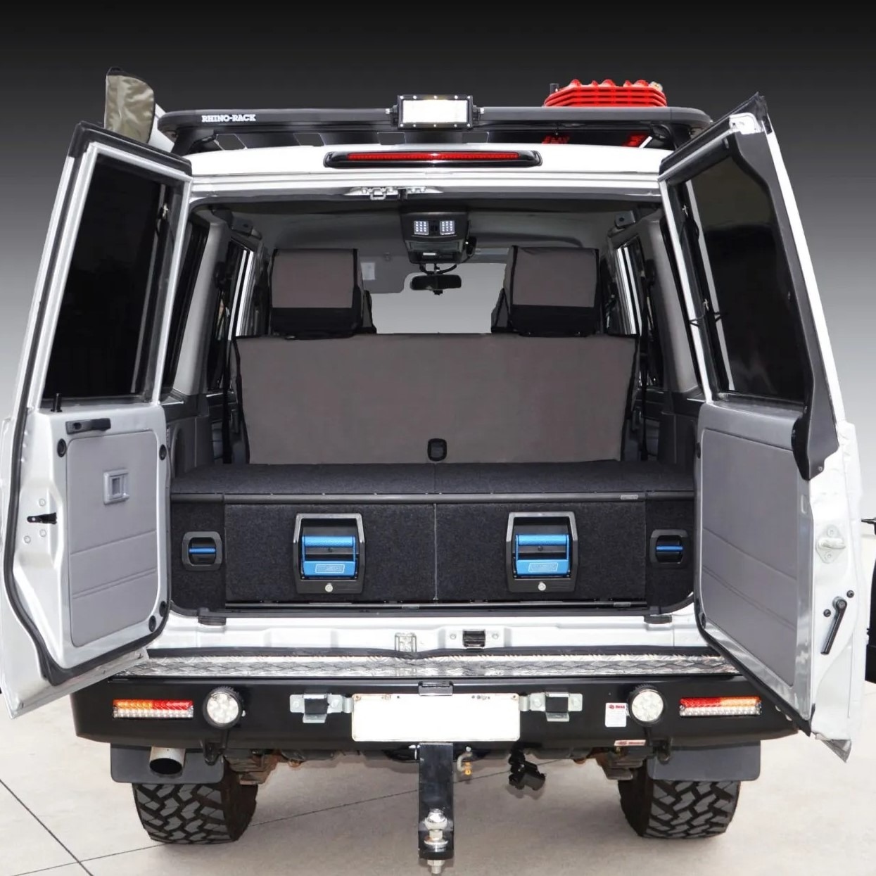 imageye___-_MSA-4X4-LC76-DOUBLE-DRAWERRS-01.jpeg LC76 COMPLETE DUAL STORAGE DRAWER KIT 2007+ - Image 1