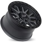 EVEREST (17X9) RAID MATT BLACK GRAPHITE 4x ALLOY WHEELS (6/139) +35 - Image 3