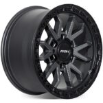 EVEREST (17X9) RAID MATT BLACK GRAPHITE 4x ALLOY WHEELS (6/139) +35 - Image 5