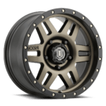 LC100/LC200/LX470/LX570 (17×8.50) 4 x BRONZE SIX SPEED 5×150 +25 Offset - Image 2