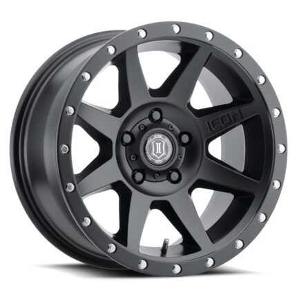 1817855557SB REBOUND 5x150" / 17x8.5 SATIN BLACK