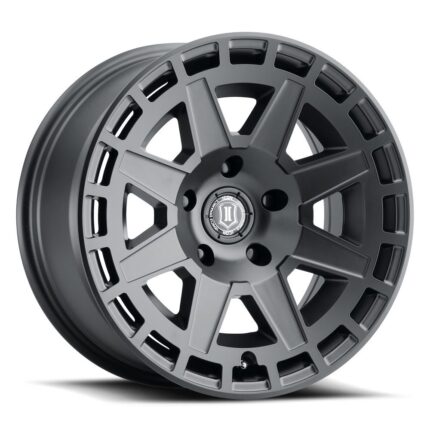 3217857345SB COMPASS 5x5 / 17x8.50 SATIN BLACK