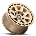JK/JL/JT (17×8.50) 5 x COMPASS SATIN BRASS 5×5 -6 OFFSET - Image 2