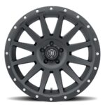 JK/JL/JT (17×8.50) 5 x COMPRESSION SATIN BLACK 5×5 -6 OFFSET - Image 3