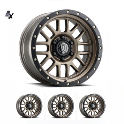 RAM 1500 (17x8.50) 4x ALPHA BRONZE 6x5.5" (0 OFFSET)
