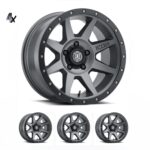 TUNDRA (17×8.50) 4 x REBOUND TITANIUM SIX SPEED 5×150 +25 Offset