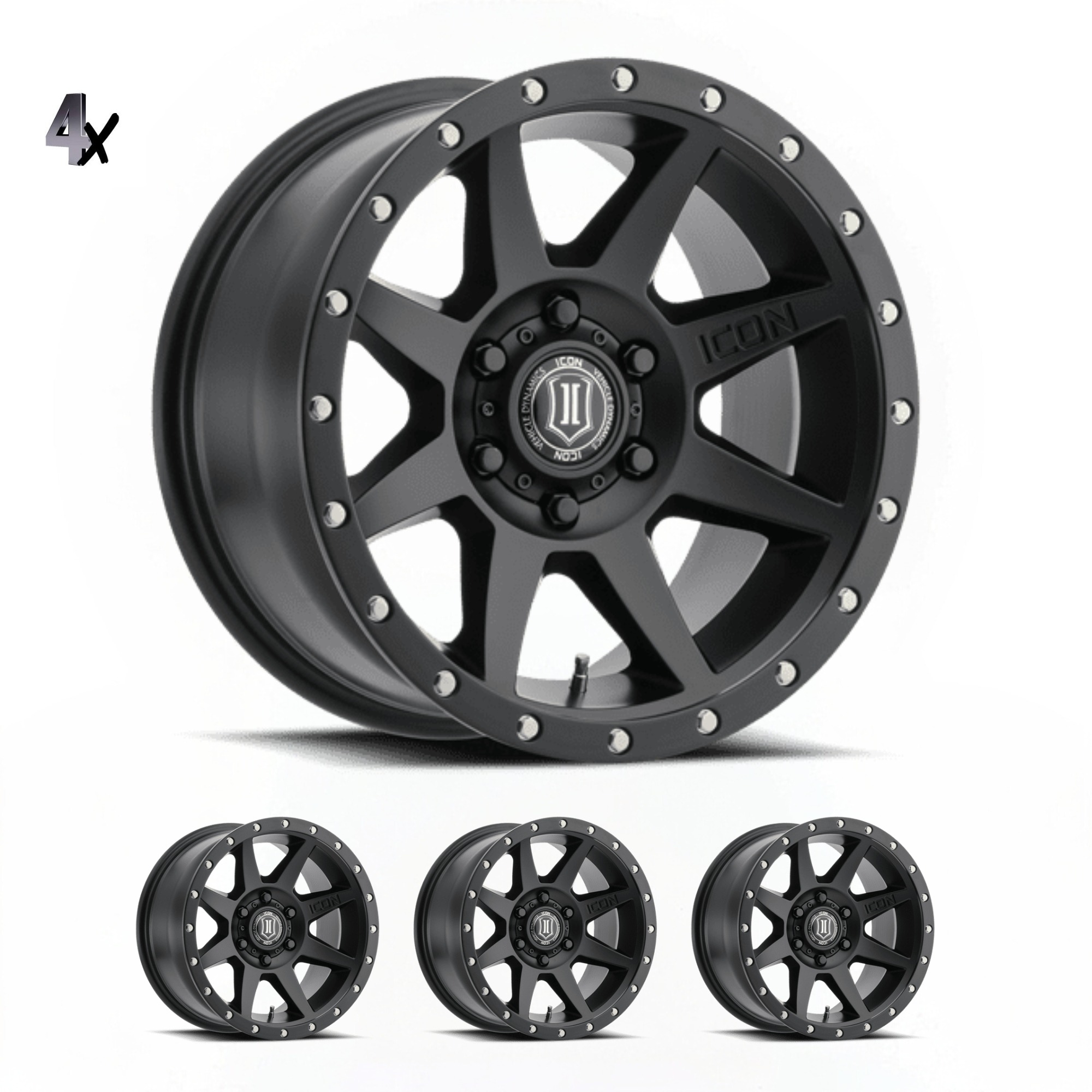 1817856350SB.jpg F-150/RAPTOR /EXPEDITION (17x8.50) 4 x REBOUND SATIN BLACK 6x135 - Image 1