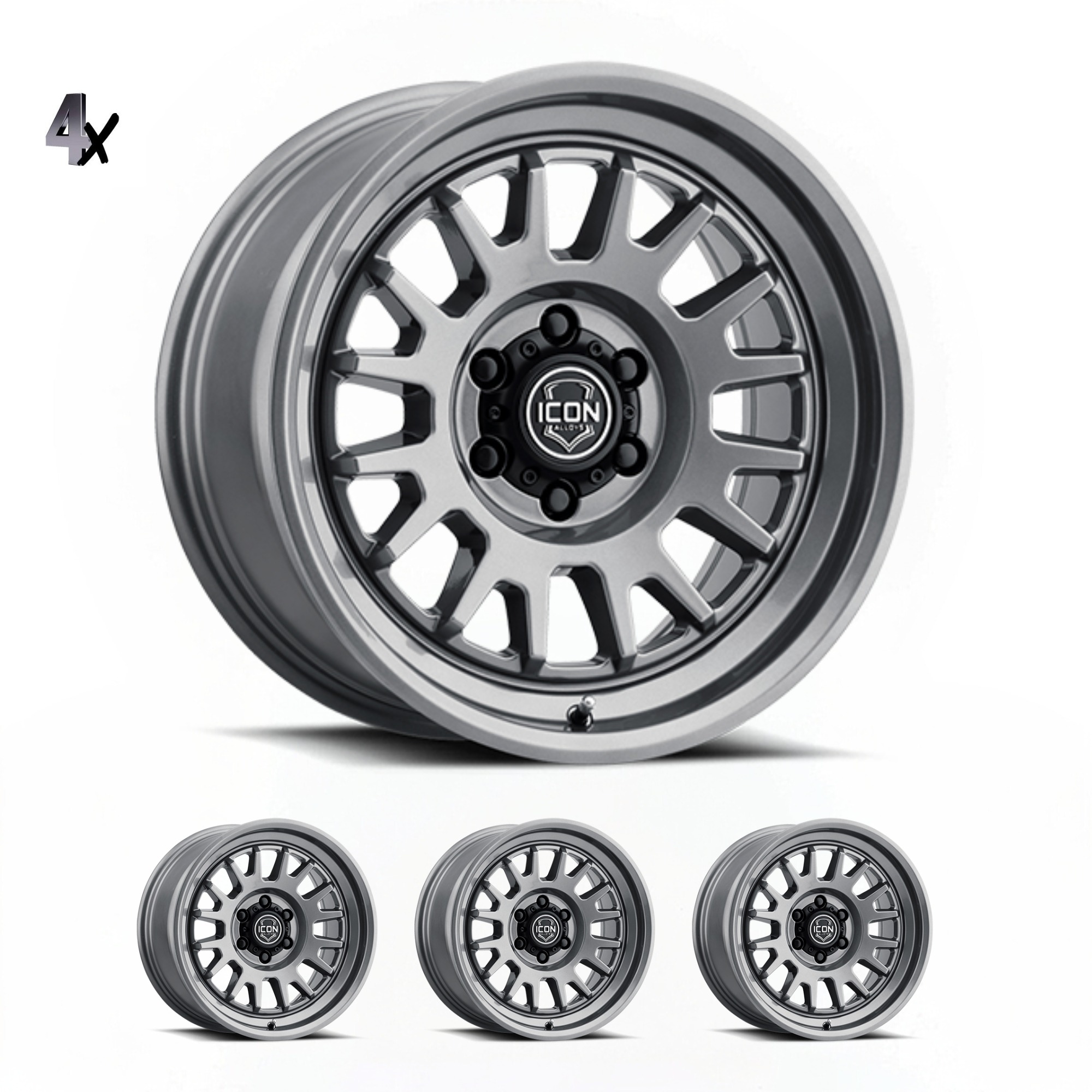 ANZA-_-GUNMETAL-x-4.jpg (17x8.5) 4x ANZA GUN METAL 6x5.5 (0 OFFSET) - Image 1