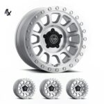 F-150 (17x8.5) 4x HULSE SILVER MACHINED 6x135 +6 OFFSET