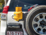 FJ/LC76/Prado 120/Prado 150/Y61/JK/JL/Pajero Out-Back Gas Bottle Mount & Spare Tyre Mount - Image 8
