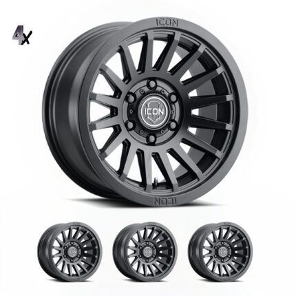 F-150 (17x8.5) 4x RECON SLX SATIN BLACK 6x135 +6 OFFSET
