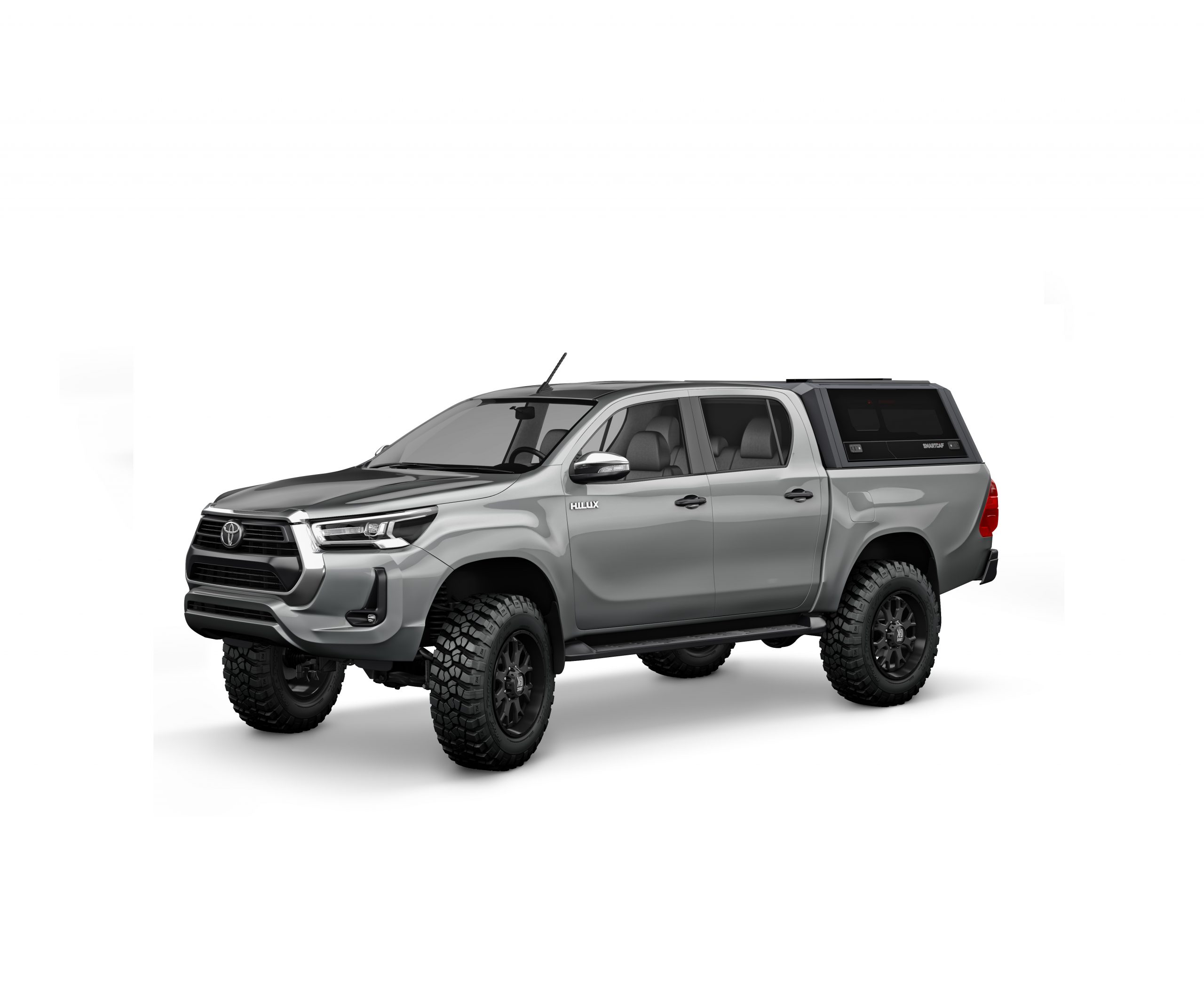 SmartCap-EVO-Toyota-Hilux-1-Drivers-Front-Three-Quarter-scaled-1.jpg HILUX 2016+ SMARTCAP EVO CANOPY - Image 1