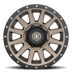 SILVERADO/SUBURBAN/SIERRA 2500HD (18x9) 4 x COMPRESSION BRONZE 8x180 +12 OFFSET - Image 2