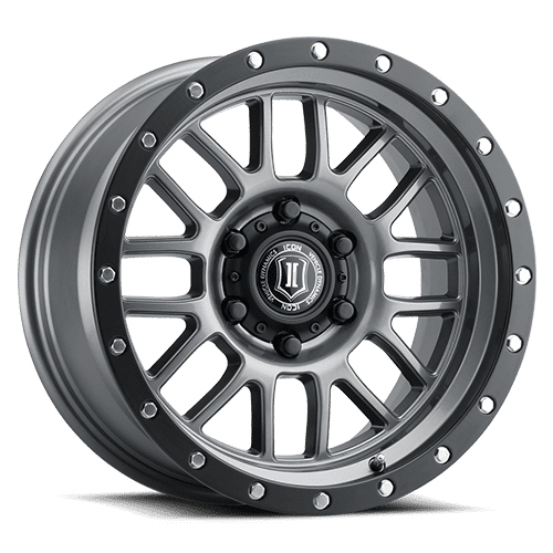iconalloys-alpha-wheel-6lug-gunmetal-satin-satin-black-ring-17x8-5-500_7373.png 1217858347GM ALPHA 6x5.5" / 17x8.50 GUNMETAL WITH BLACK RING - Image 1