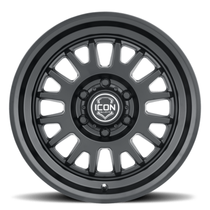 8217856350SB	ICON ALLOYS ANZA SATIN BLACK - 17 X 8.5 / 6 X 135 +6MM