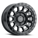 JK/JL/JT (17x8.5) 5x HULSE DBL BLACK 5x5 -6 OFFSET - Image 2