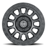 JK/JL/JT (17x8.5) 5x HULSE DBL BLACK 5x5 -6 OFFSET - Image 3