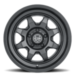 JK/JL/JT (17x8.5) 5x NUEVO SATIN BLACK 5x5 -6 OFFSET - Image 3