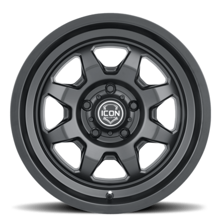 8117857345SB	ICON ALLOYS NUEVO SATIN BLACK - 17 X 8.5 / 5 X 5 / -6MM