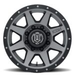 SILVERADO/SUBURBAN/SIERRA 2500HD (18x9) 4 x REBOUND HD TITANIUM 8x180 +12 OFFSET - Image 2