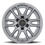 LC300 (17x8.5) 4x VECTOR6 TITANIUM 6x5.5 +25 OFFSET - Image 3