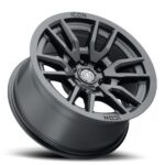 LC300 (17x8.5) 4x VECTOR6 Satin Black 6x5.5 +25 OFFSET - Image 2