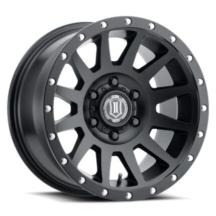 2017858347SB COMPRESSION 6x5.5" / 17x8.50 SATIN BLACK