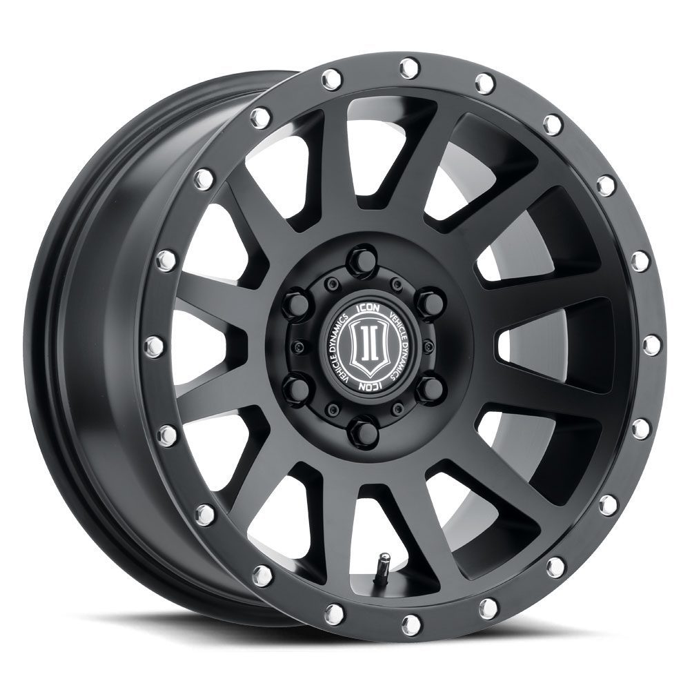 iconalloys_compression_black_17x85-475bs-1000_4332.jpg 2017858347SB COMPRESSION 6x5.5" / 17x8.50 SATIN BLACK - Image 1