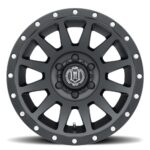 RAM 1500 (17x8.50) 4x COMPRESSION SATIN BLACK 6x5.5" (0 OFFSET) - Image 3