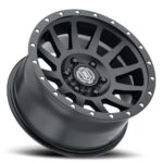 RAM 1500 (17x8.50) 4x COMPRESSION SATIN BLACK 6x5.5" (0 OFFSET) - Image 2