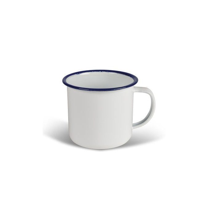kampa-enamel-mug-white-35-CW1092.jpg Kampa White Enamel Mug 350ml (12oz) - Image 1