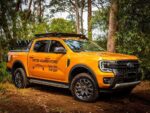 Ranger T6.2 Wildtrak/Raptor Double Cab (2022-Current) Slimline II Roof Rack Kit - KRFR015T - Image 6