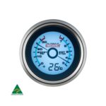 EGT + BOOST PRESSURE GAUGE WITH OPTIONAL TEMPERATURE DISPLAY