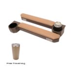 LC 70 Armrest Tan Full set (driver + passenger side)