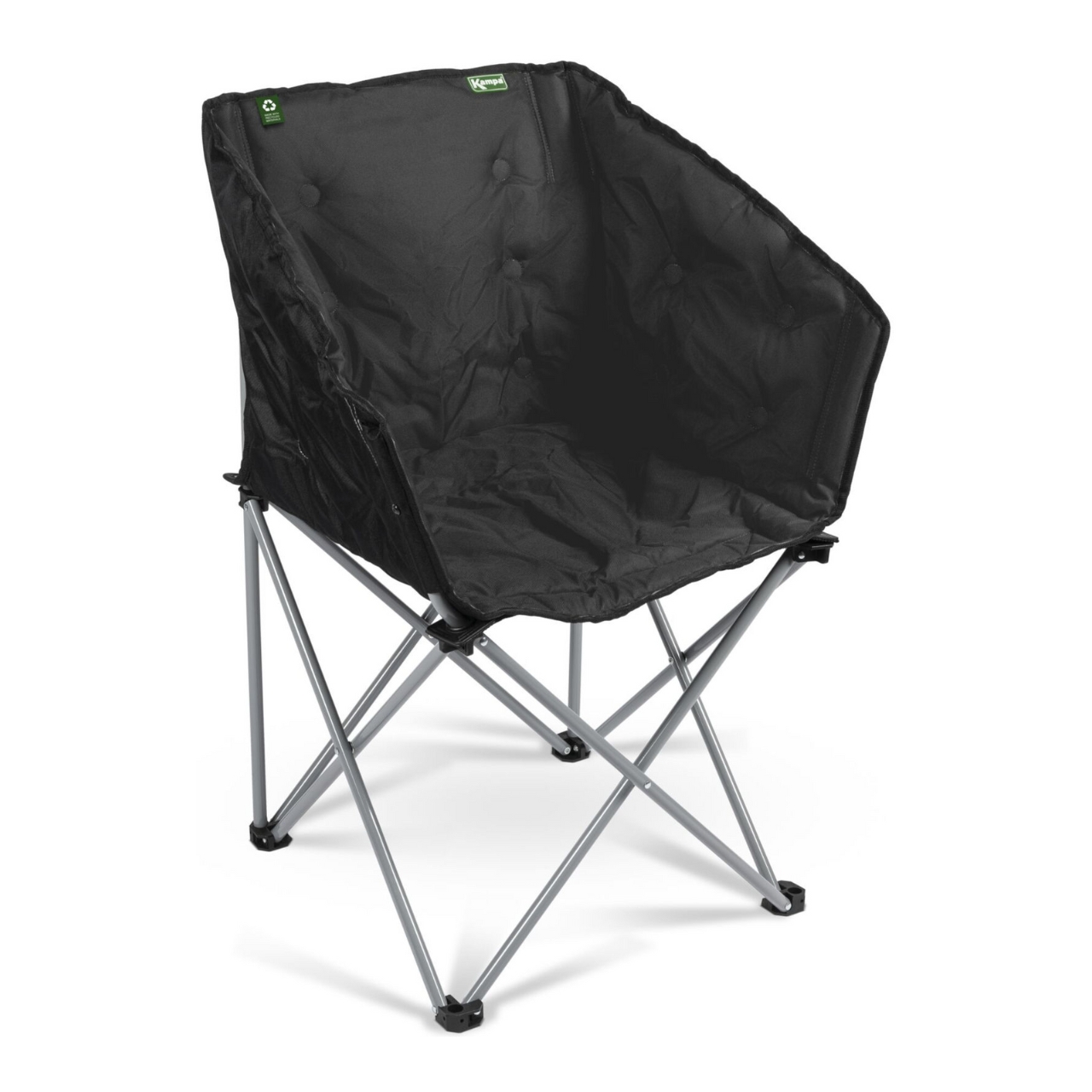 TUB-CHARCOAL.jpg Kampa Tub Folding camping tub chair, Charcoal - Image 1