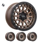 LC300 (17X9) 4x MATT BLACK BRONZE ASSAULT WHEELS (6/139) +40 OFFSET