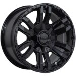 LC71/LC76/LC78/LC79 (16X8) 5x VAPOUR Xtra Black WHEEL (5/150) 0/-47 OFFSET - Image 2