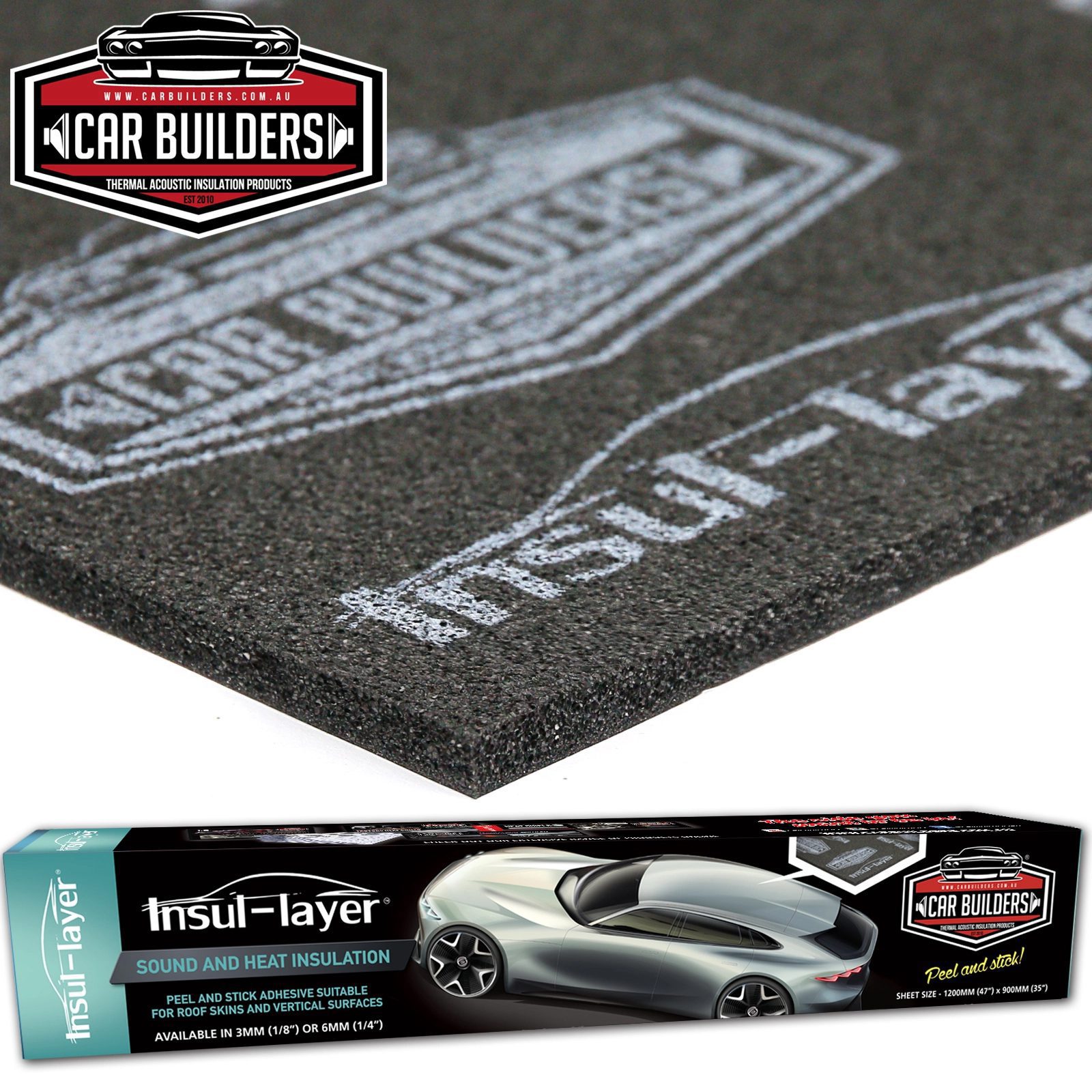 01-83.jpg Insul-Layer 6mm 1 Sheet 6mm, 1.07 1200mm x 900mm - Image 1