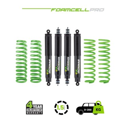 Wrangler Foam Cell Pro Suspension Kit - 0-250 Medium