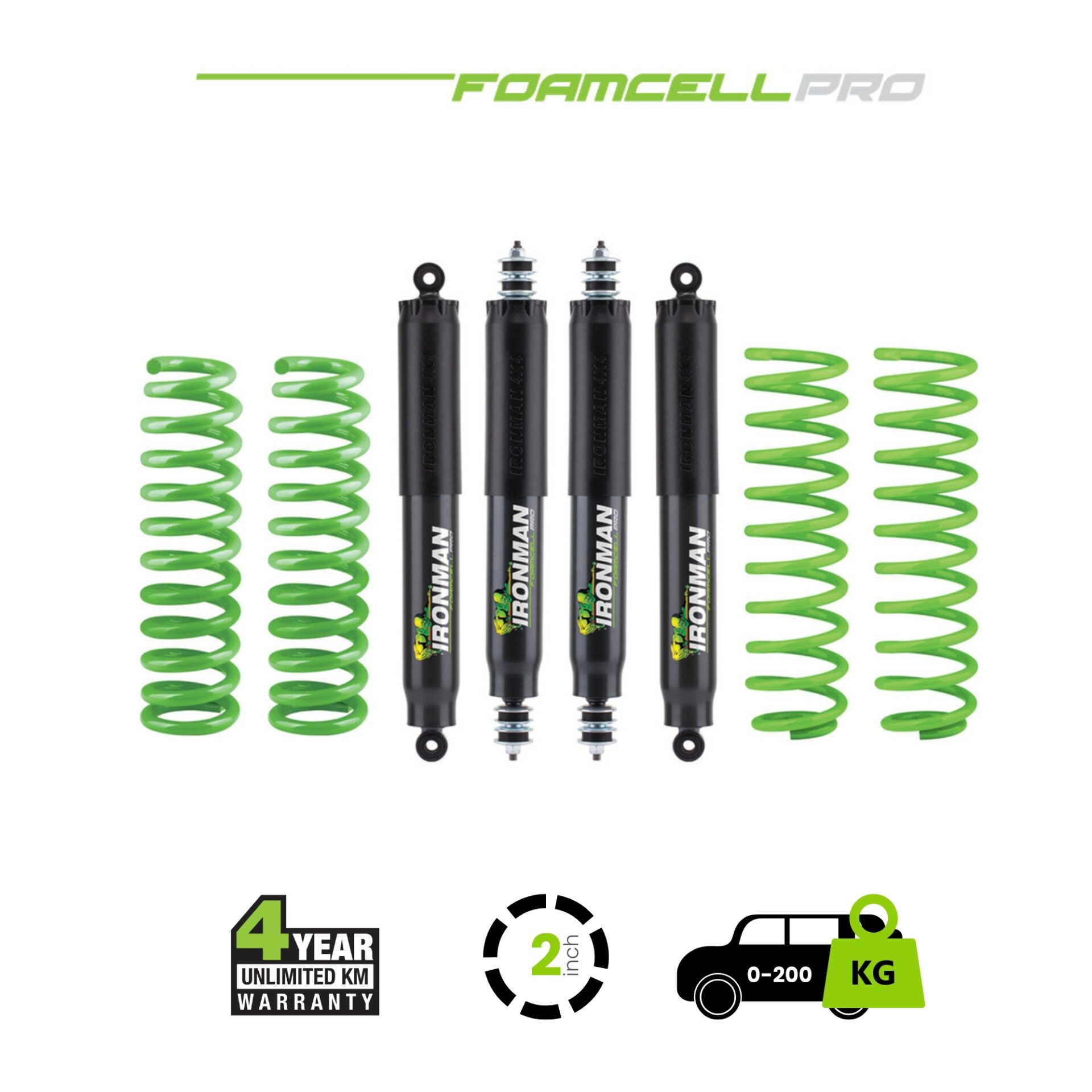 Y61-Foamcell-Pro-Suspension-Kit-0-200-1 Y61 Foam Cell Pro Suspension Kit - 0-200 Medium - Image 1