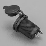 12v CIGARETTE LIGHTER SOCKET - FLUSH MOUNT - Image 6