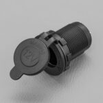 12v CIGARETTE LIGHTER SOCKET - FLUSH MOUNT - Image 2