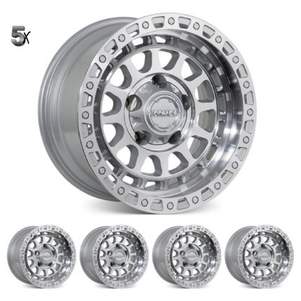 LC71/LC76/LC78/LC79 (17X9) 5x Full Machined ASSAULT WHEELS (6/139) -12 / -59 OFFSET