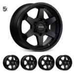 Grenadier (17X8) 5x Torque Matt Black (6/130) +40